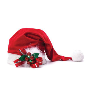 Ugly Sweater Collection Red LED Santa Hat NEW